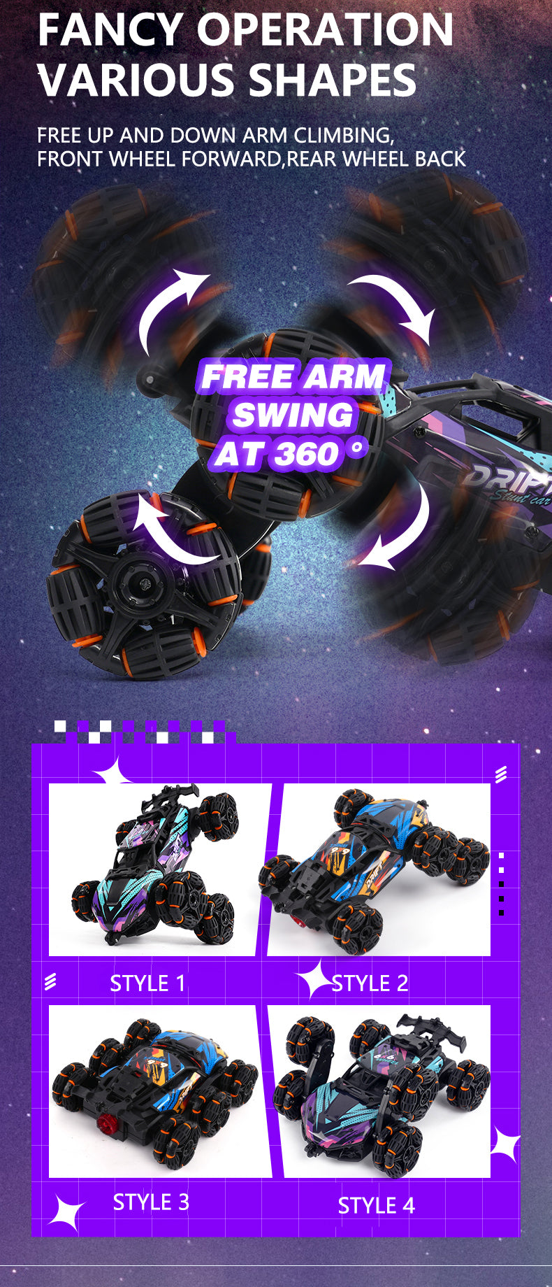 X6 Stunt RC Car