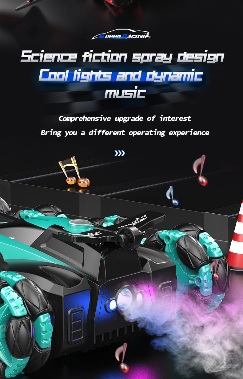 Eight Round Stunt Car