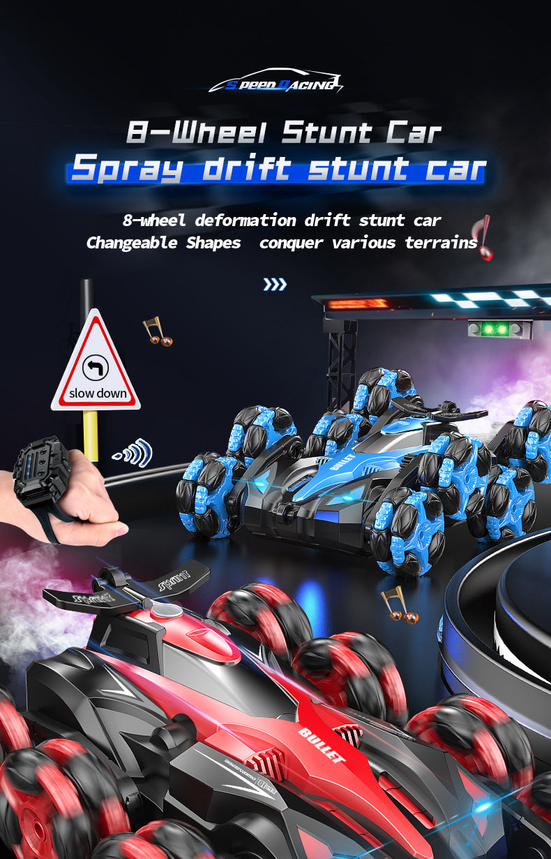 Eight Round Stunt Car