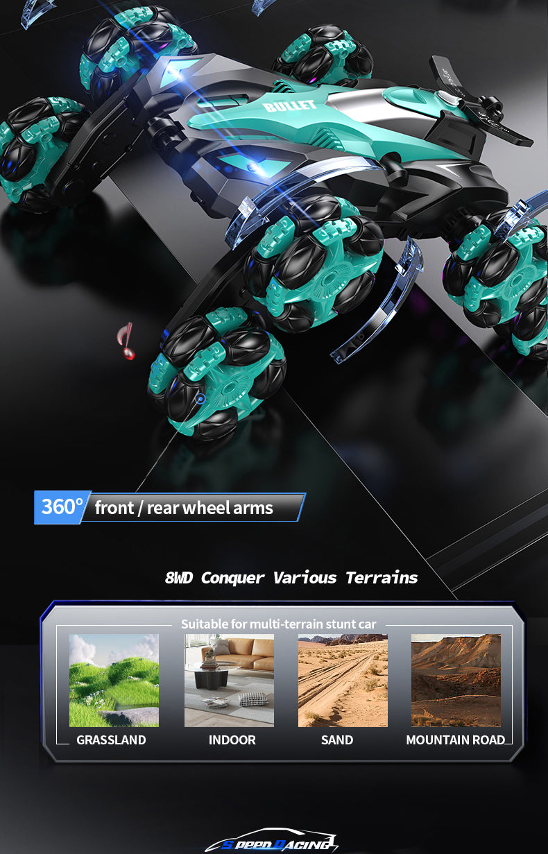 Eight Round Stunt Car