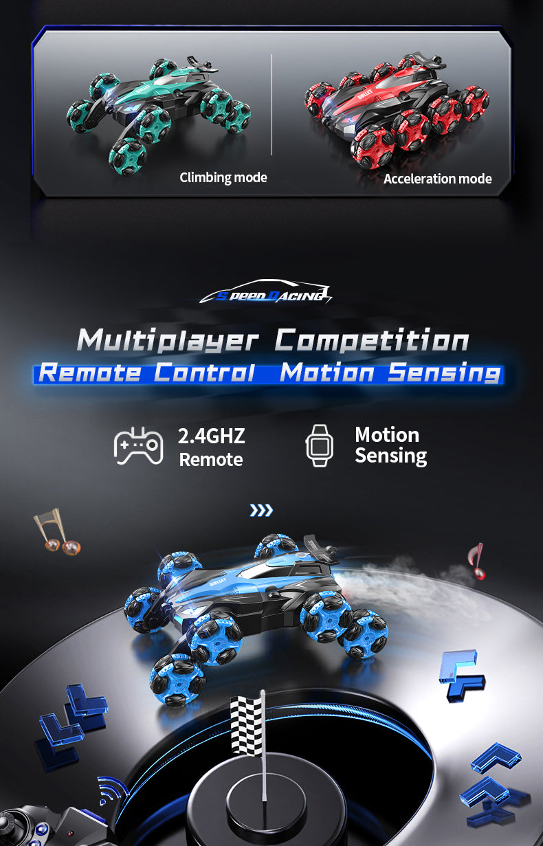 Eight Round Stunt Car