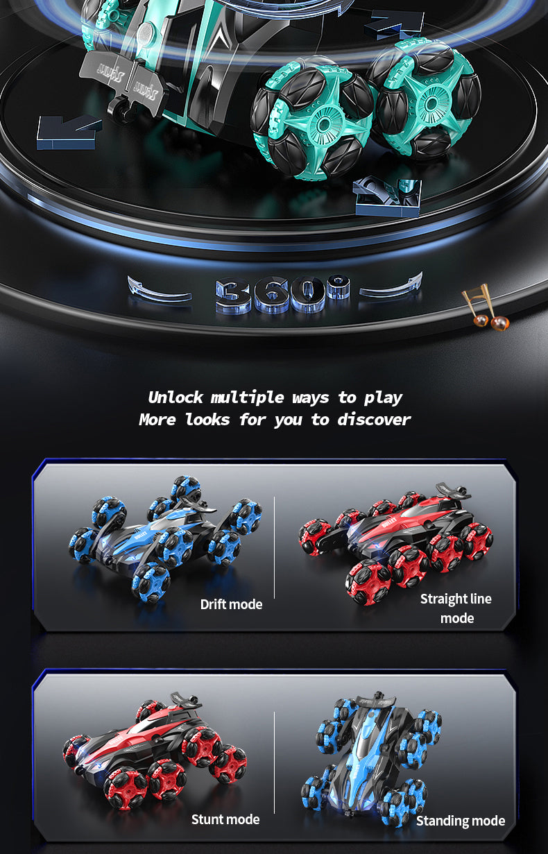 Eight Round Stunt Car