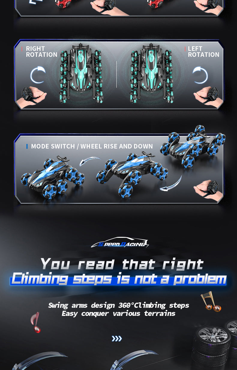 Eight Round Stunt Car