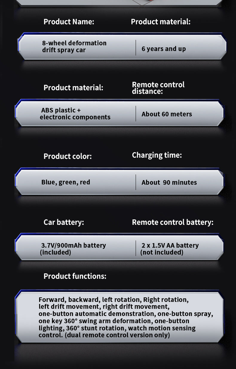 Eight Round Stunt Car