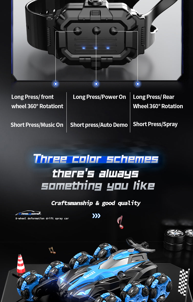 Eight Round Stunt Car