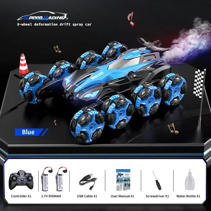 Eight Round Stunt Car